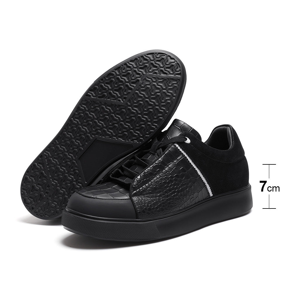 BUTY PODWYŻSZAJĄCE GIANLUCA +7 CM