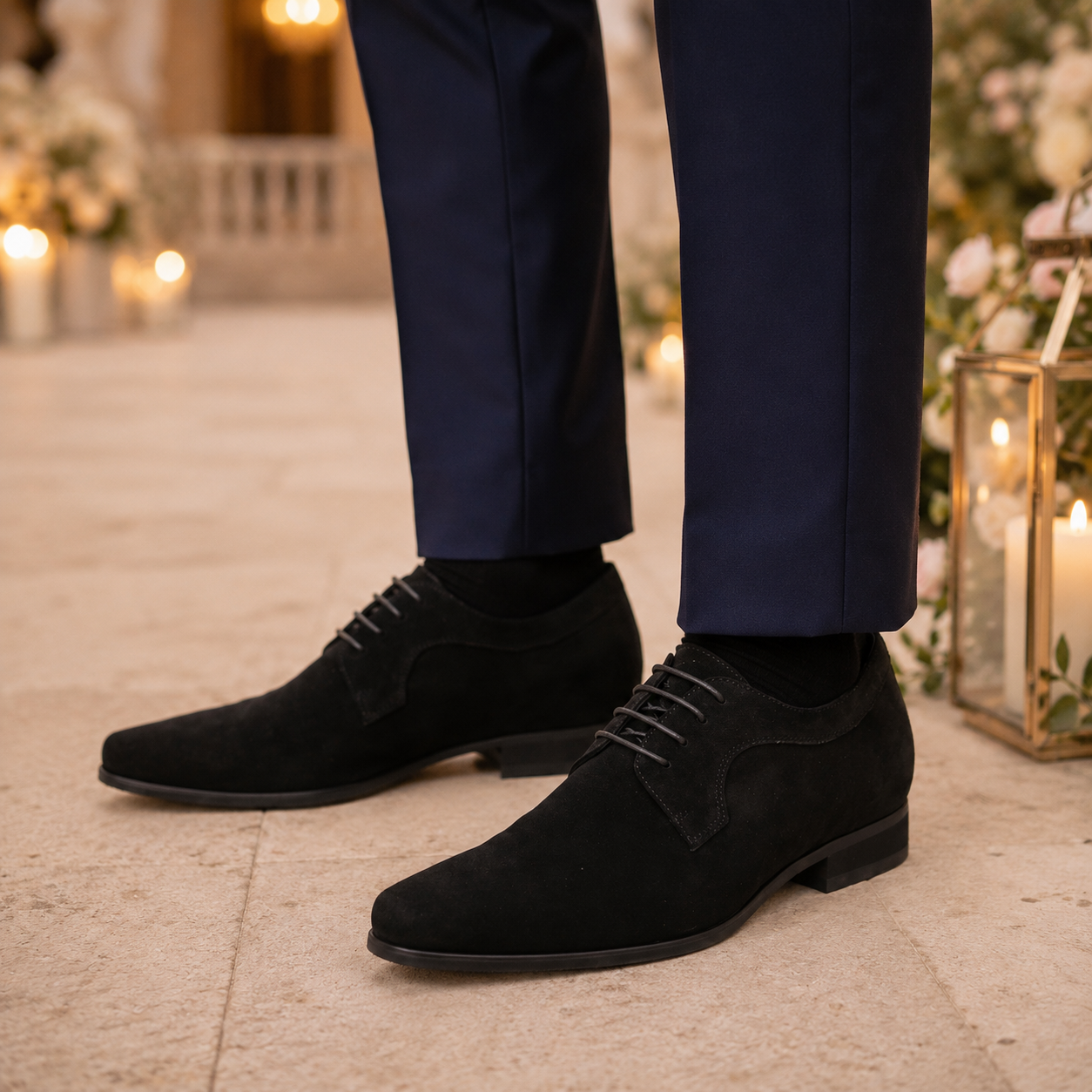 ZAPATOS CON ALZAS SERGIO +8 CM