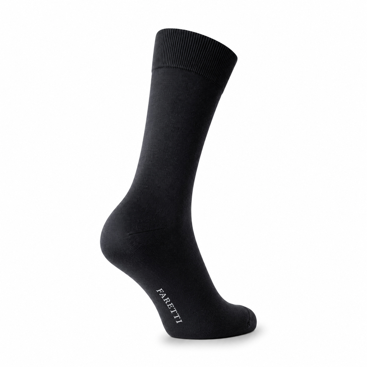 Calcetines Premium Negros Faretti – Noble Algodón Mercerizado