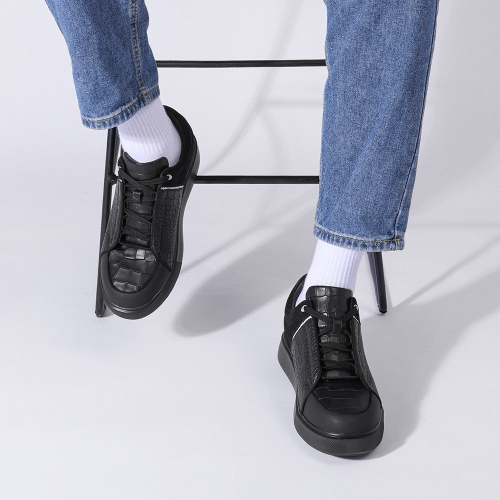 BUTY PODWYŻSZAJĄCE GIANLUCA +7 CM