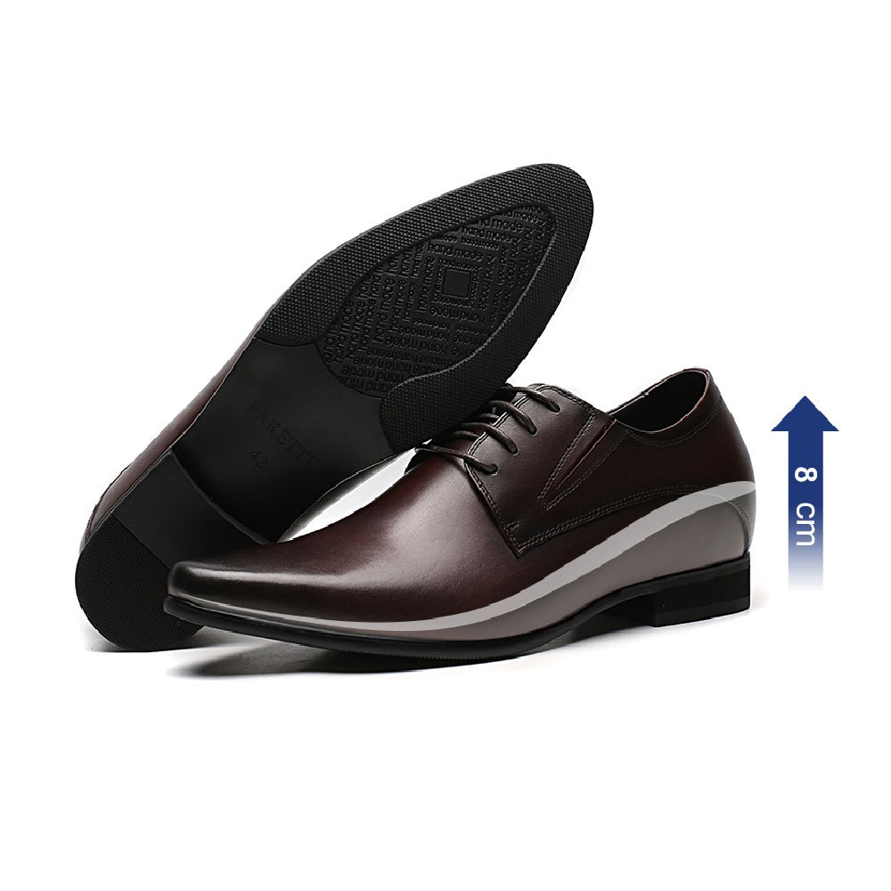 ZAPATOS CON ALZAS MARRONES COLOMBO +8 CM