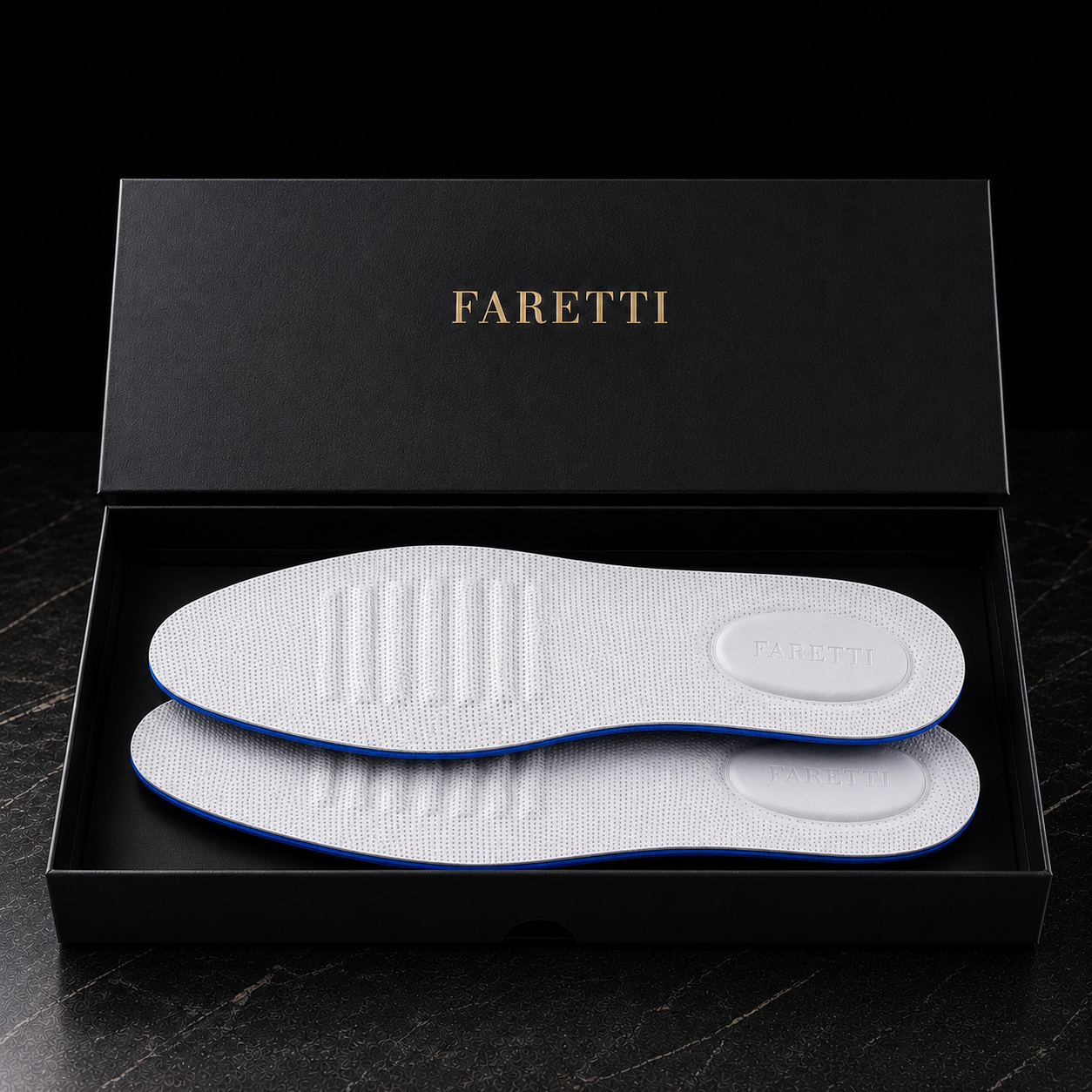 Plantilla Ergonómica Blanca Faretti +0,5 cm