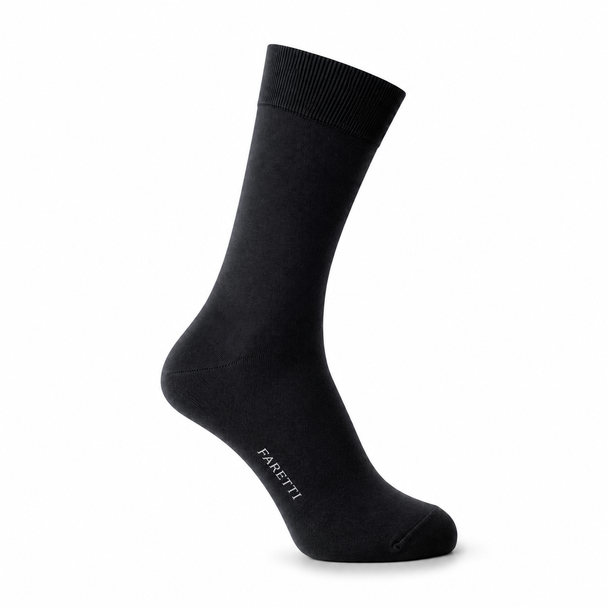 Calcetines Premium Negros Faretti – Noble Algodón Mercerizado