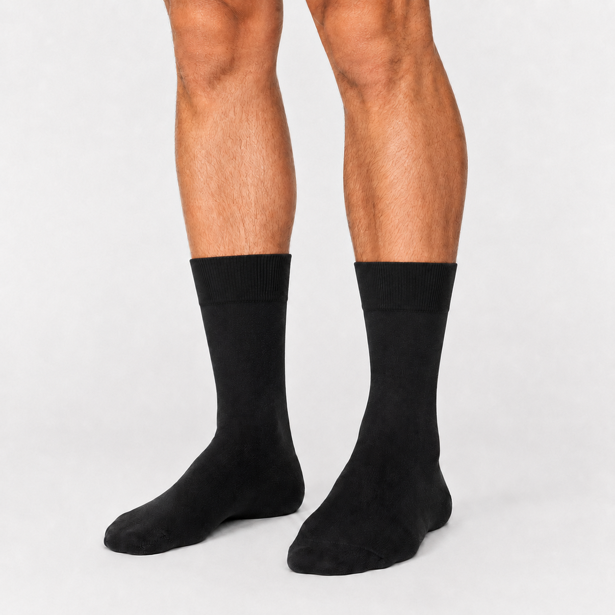 Calcetines Premium Negros Faretti – Noble Algodón Mercerizado